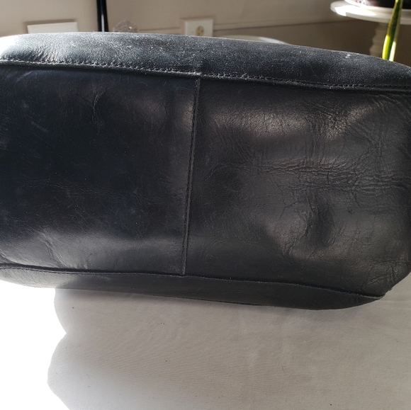 D7,961 M0851 Shoulder Bag Tote Leather made in Canada - Picture 7 of 10